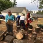 Weekly Report – Paradise, CA May 2 – May 6 Volunteers processing wood