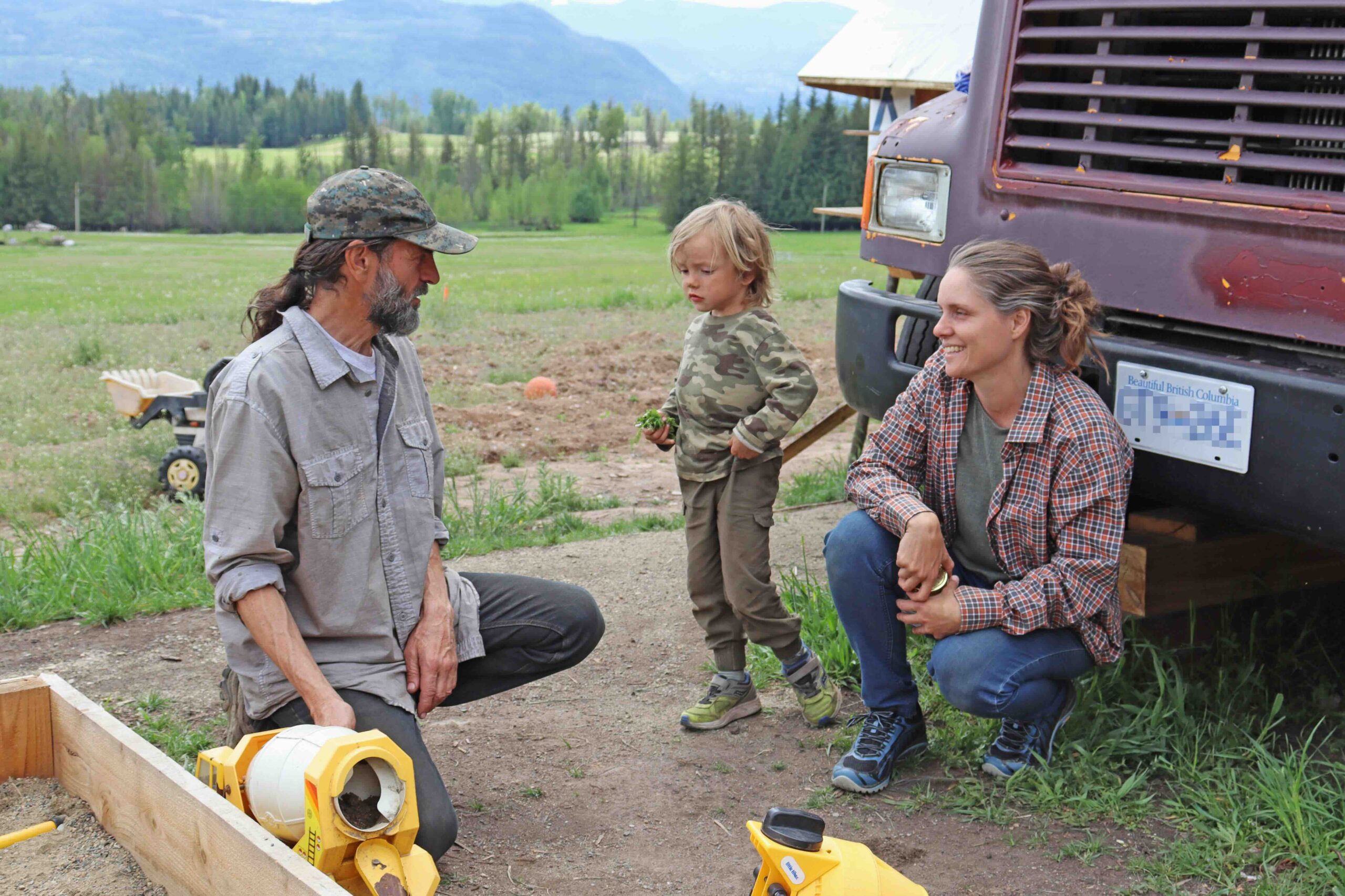 Jade Shamen and Isabelle Labelle with their son Able Shamen, 4.MDS photo/Nikki Hamm Gwala