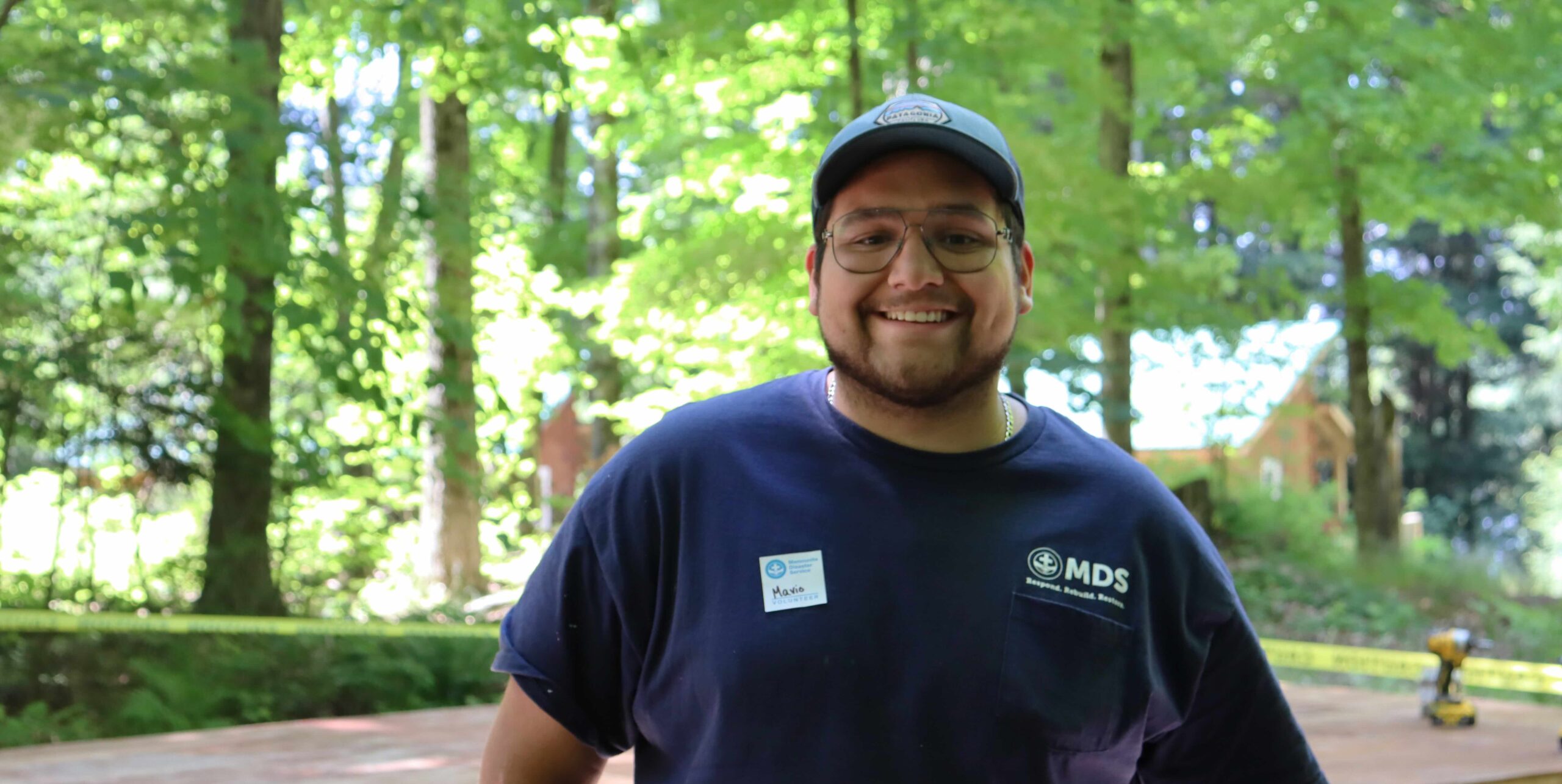 Maria Cruz volunteered at Fraser Lake Camp throughout the month of July alongside weekly family volunteers.MDS photo/Nikki Hamm Gwala