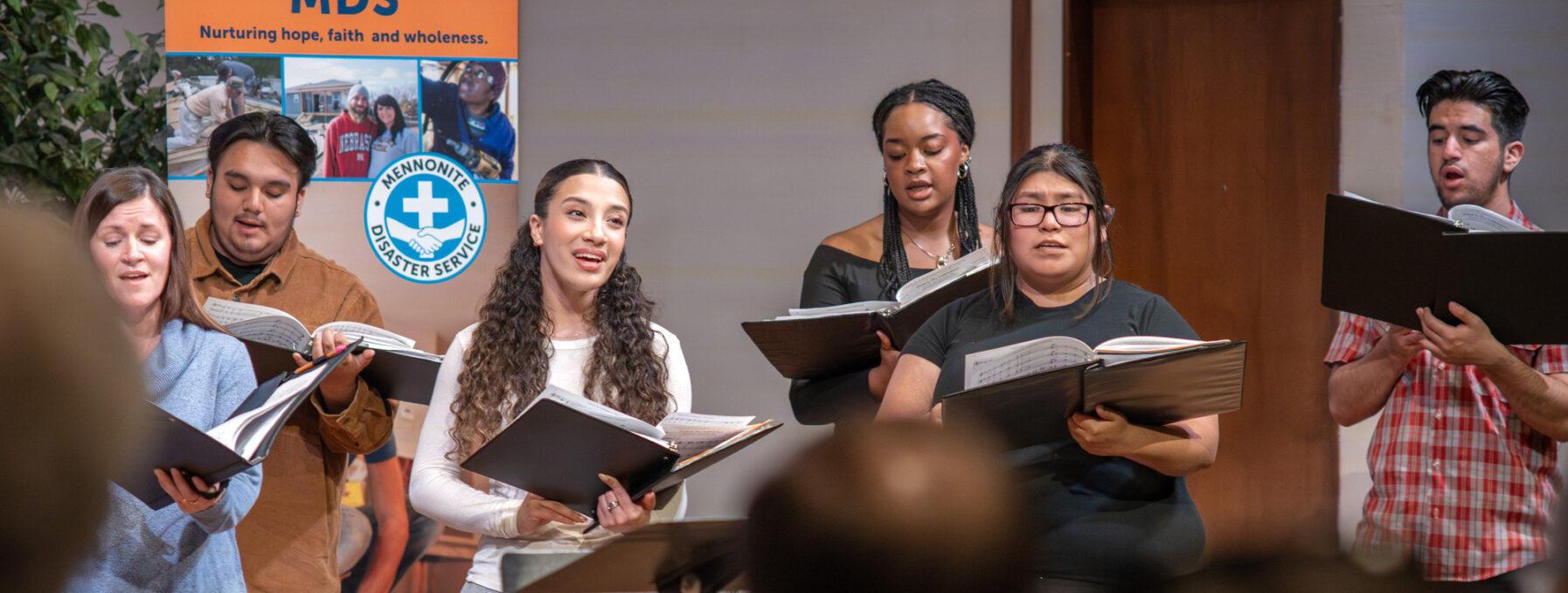 Fresno Pacific Uni Choir sings during the opening for the 2024 annual celebration in Fresno california.