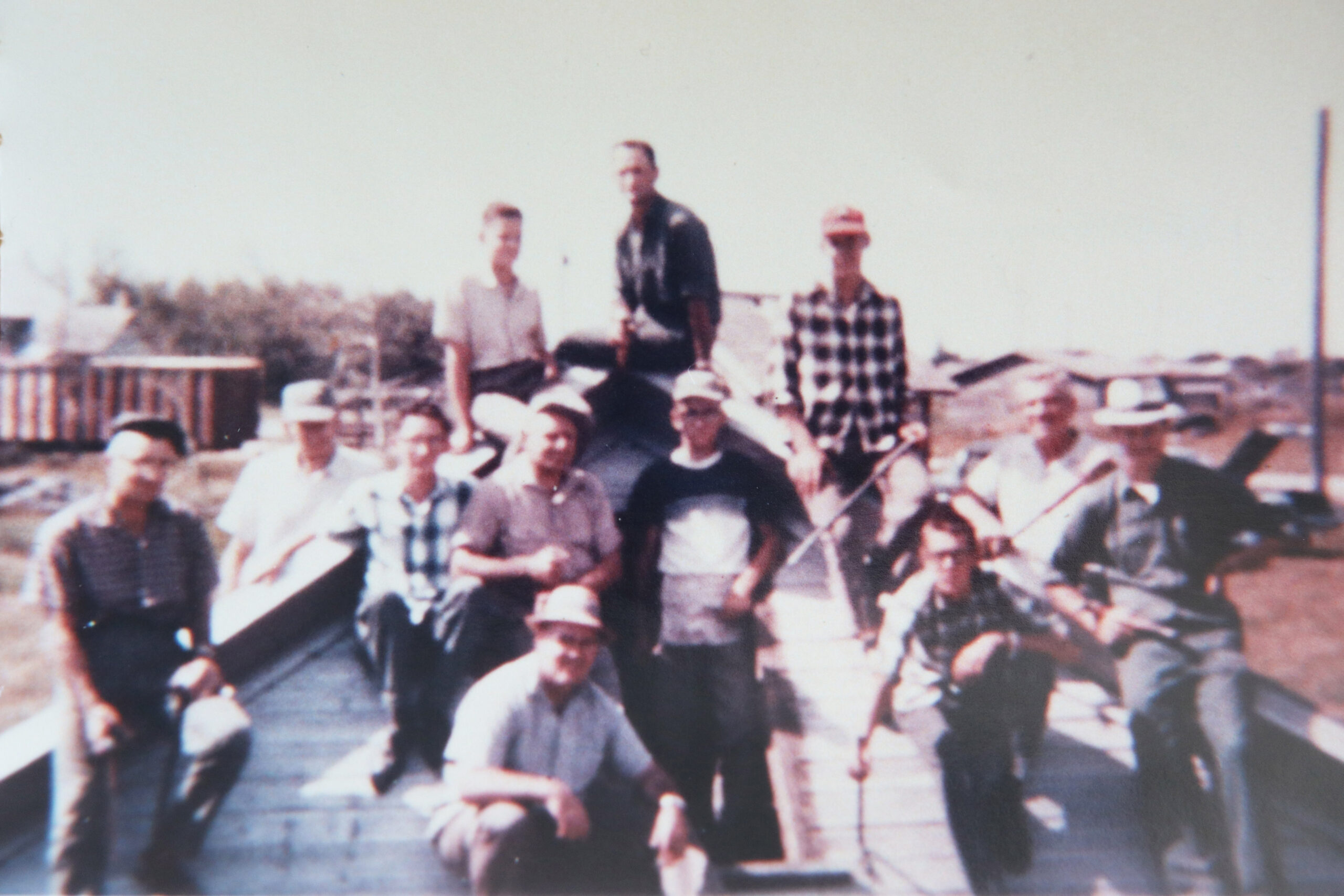 MDS volunteer crew in La Riviere, Manitoba, circa 1960.