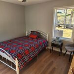 New bedroom in house.