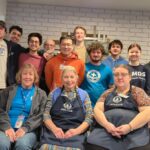 Group posing for picture