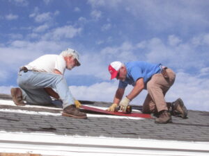 MDS South Dakota unit volunteers repair Trinity's roof
